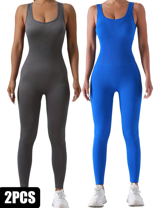 2 Pack Vrouwen Jumpsuits